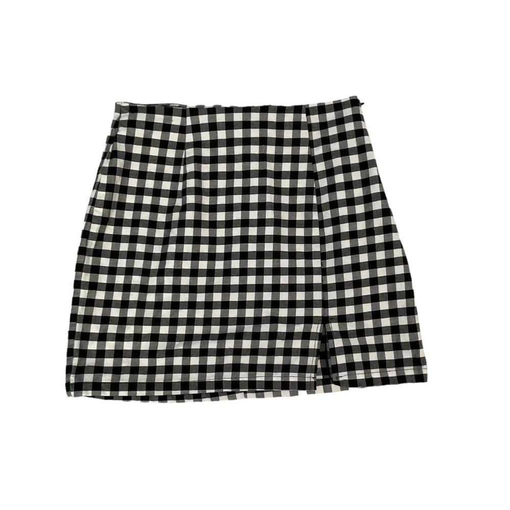 guess plaid miniskirt